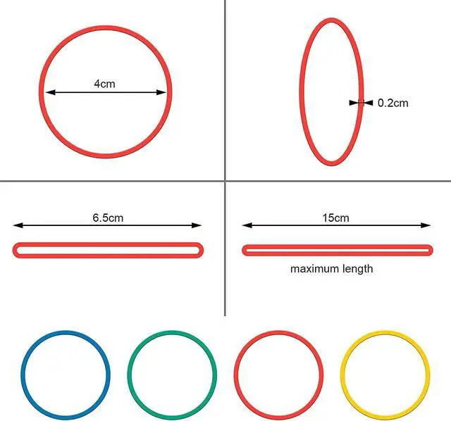 Alt view image 3 of 5 - 700PCS Multicolor Rubber Bands,Assorted Color Rubber Bands,Sturdy,Heat Resistant Rubber Band for School, Home, or Office