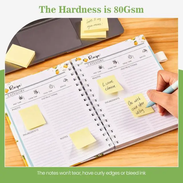 Alt view image 5 of 7 - (40 Pads) Sticky Notes 1.5x2 in,Classic Yellow Post Self Stick Pad Its, Clean Removal Sticky Pads Bulk for Office, Home, School,Teachers, Meeting, Notebooks