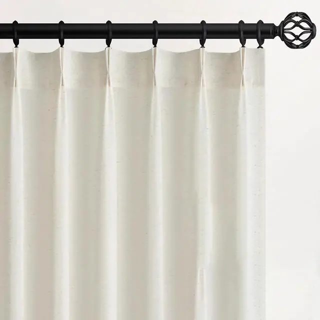 Alt view image 7 of 7 - Hitefu 12 Pack Black Plastic Shower Curtain Rings | O-Shaped, Easy Snap Hooks, For Bathroom Shower Curtain Rod