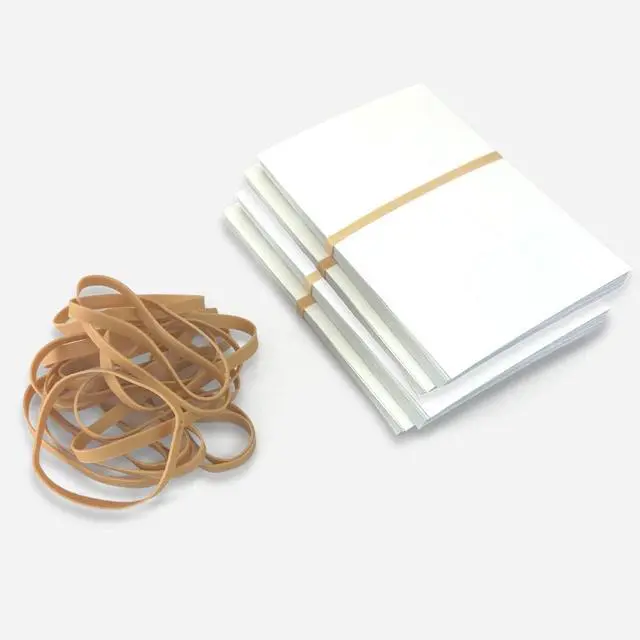 Alt view image 5 of 6 - Upgrade Office Supply Rubber Bands, Size 64, 3-1/2 x 1/4 in, 1/4 lb Box USA
