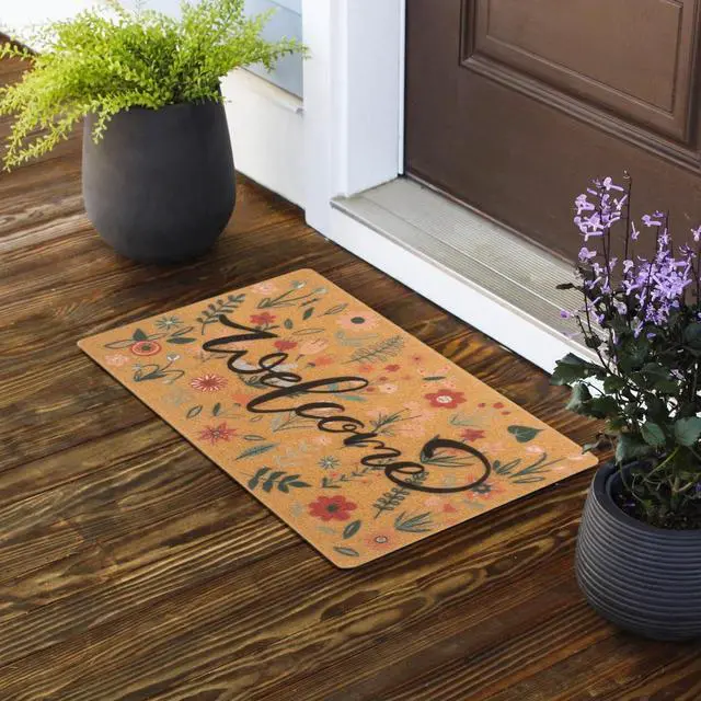 Alt view image 5 of 7 - FGSS Summer Spring Doormat Welcome-Door-Mats Holiday-Doormats 17X29 Inch