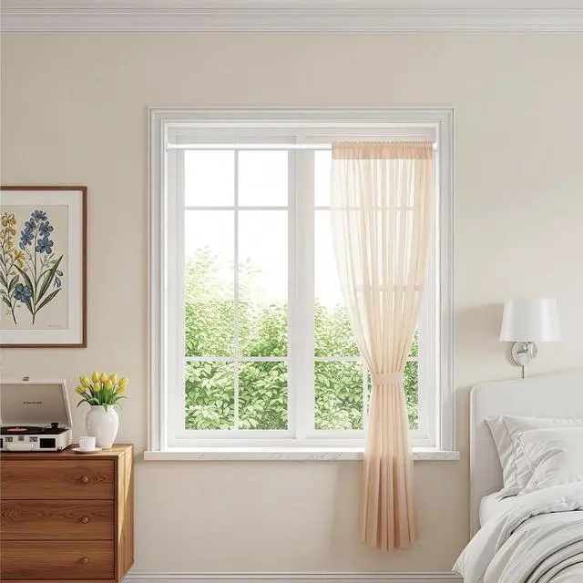 Alt view image 5 of 7 - MEXAU White Tension Curtain Rods18 to 36 In,Small Curtain Rods No Drilling | Short Tension Rod,Adjustable Spring Rod for Windows,Door,Closet,Kitchen,1 Pack,Spring Tension Curtain Rods Small