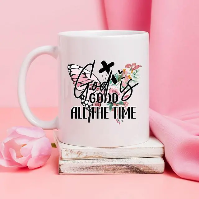 Alt view image 3 of 6 - UV DTF Cup Wrap - 20 Sheets Bible UV DTF Cup Wraps for 16 OZ Butterfly Flower Cross UVDTF Cup Wraps Motivational Christian UV DTF Transfer Stickers for Glass Cup Mug Wood DIY Crafts