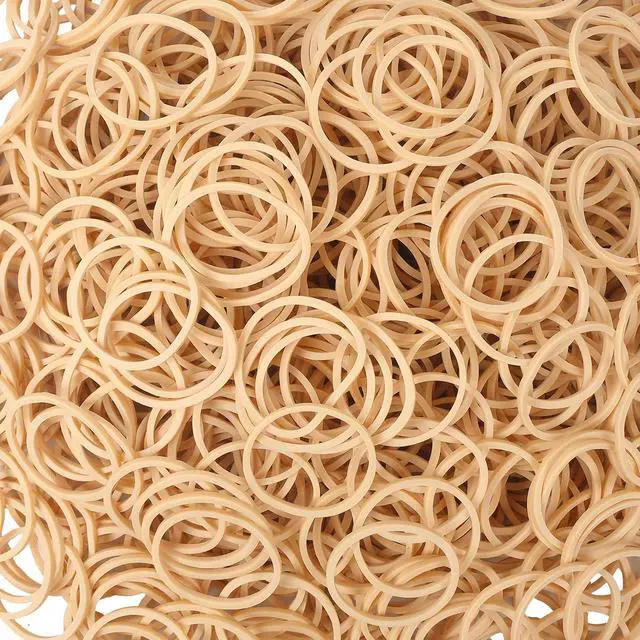 Alt view image 3 of 6 - Rubber Bands Size10 Beige 600pcs Elastic Rubber Bands for Office Supplies | Small Strong Rubber Bands for Home flowers