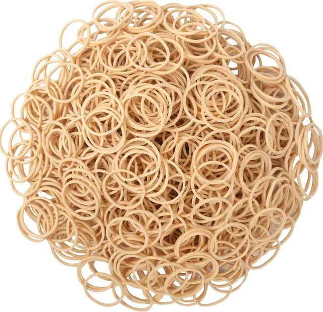 Alt view image 5 of 6 - Rubber Bands Size10 Beige 600pcs Elastic Rubber Bands for Office Supplies | Small Strong Rubber Bands for Home flowers