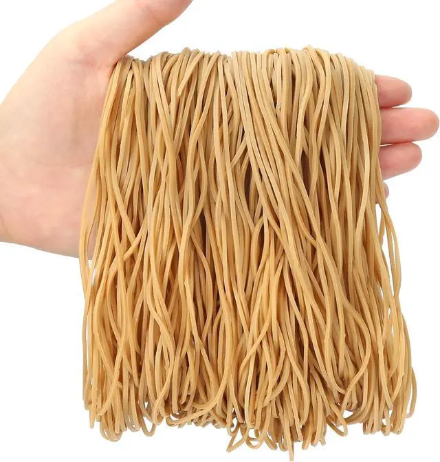 Main image of 260Pcs Long Rubber Bands for Balloon Arch, Size #117A | Stretchy Elastic Ligas for DIY Wedding, Birthday & Shower Decorations - Large Rubber Bands for Office Trash Cans File Folders
