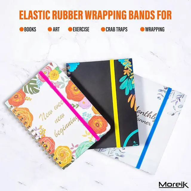 Alt view image 7 of 7 - Large Rubber Bands Heavy Duty Thick Wide Strong Extra Large Giant Elastic Bands Extra Wide Big Size XL Rubberbands Heavy Rubber Bands Strong Thick Wide Elastic Band Big Rubberband Heavy (10 Pieces)