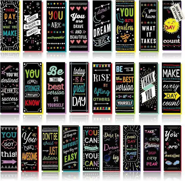 Main image of Iconikal 100-Pack Inspirational Motivational Gratitude Appreciation