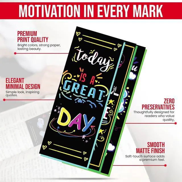 Alt view image 2 of 7 - Iconikal 100-Pack Inspirational Motivational Gratitude Appreciation