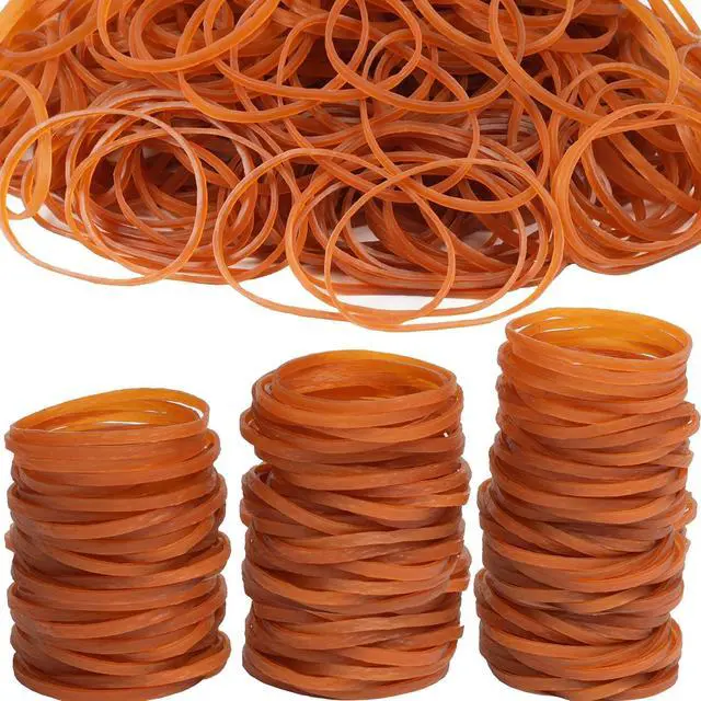 Alt view image 6 of 7 - Rubber Bands Size#33 Natural rubber band 210pcs 0.4bl,Rubber Bands Office Supplies ((3-1/2 x 1/8 Inch)