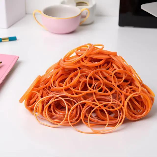 Alt view image 7 of 7 - Rubber Bands Size#33 Natural rubber band 210pcs 0.4bl,Rubber Bands Office Supplies ((3-1/2 x 1/8 Inch)