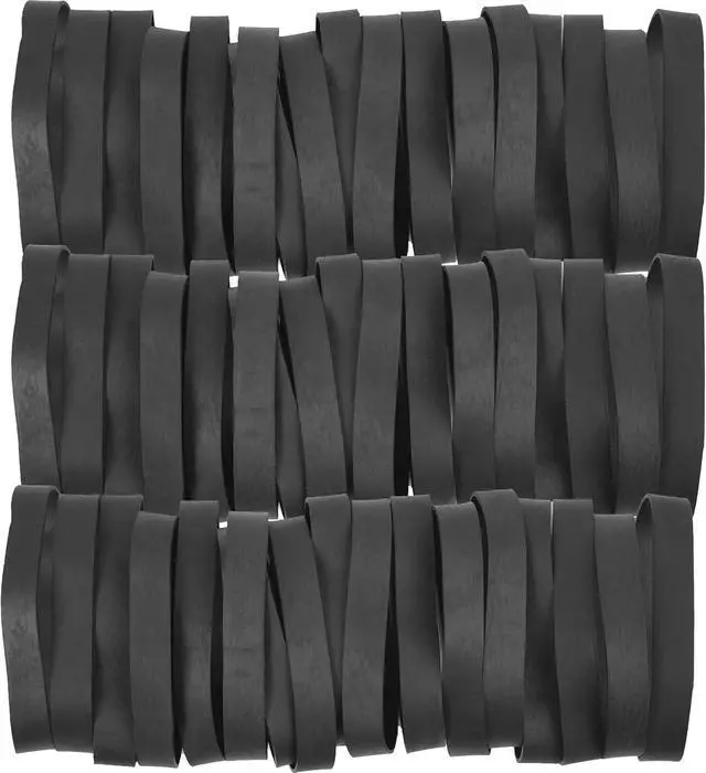Alt view image 6 of 6 - AMUU Rubber Bands Size 84 Tactical Rubber Bands Black 50Pcs | Heavy Duty Small Wide Thick Elastics Bands for Office Supplies File (3-1/2" x 1/2'')