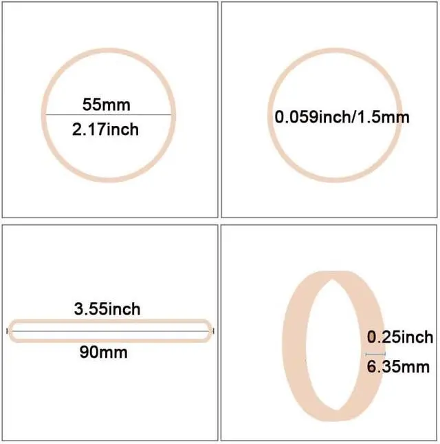 Alt view image 2 of 6 - AMUU Rubber Bands Size #64 about 0.5 lb 110pcs Tactical Rubber Bands for Office Supplies School Home Elastic Bands