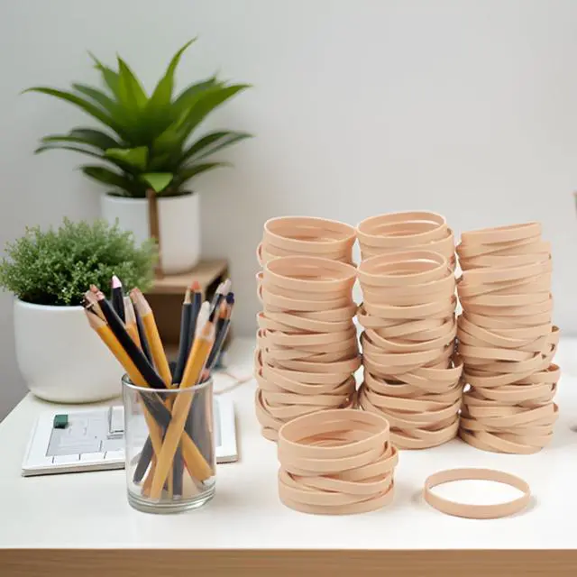 Alt view image 6 of 6 - AMUU Rubber Bands Size #64 about 0.5 lb 110pcs Tactical Rubber Bands for Office Supplies School Home Elastic Bands