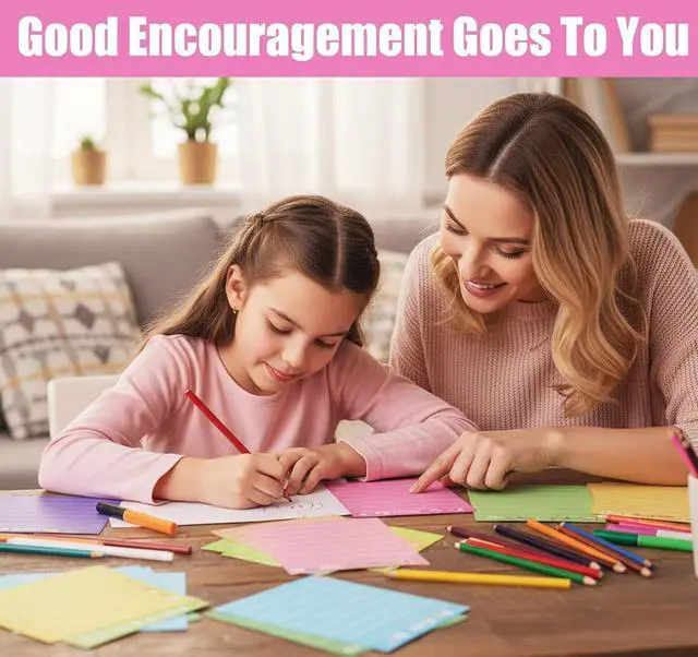 Alt view image 4 of 7 - 12 Pcs Inspirational Sticky Notes with Lines, Notepads Back to School | Gifts for Teachers,3x3in Motivational Sticky Notes Pad for Student Employee/Coworkers Appreciation