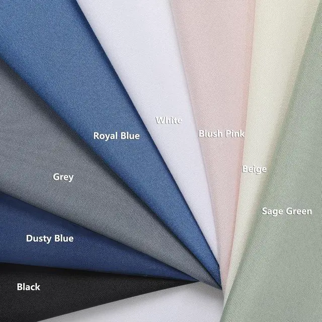 Alt view image 5 of 7 - OVZME Zora Sage Green Shower Curtain for Bathroom, Fabric Shower Curtain Bath Decoration - Soft Cloth Hotel Spa Quality, Water Repellent, Modern Shower Curtain Set with 12 Hooks, Grommets Top, 72Wx72L