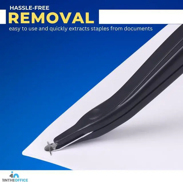 Alt view image 4 of 7 - 1InTheOffice Staple Remover Tool, Magnetic Staple Remover Stick, Easy Staple Puller Stick, "3 Pack "