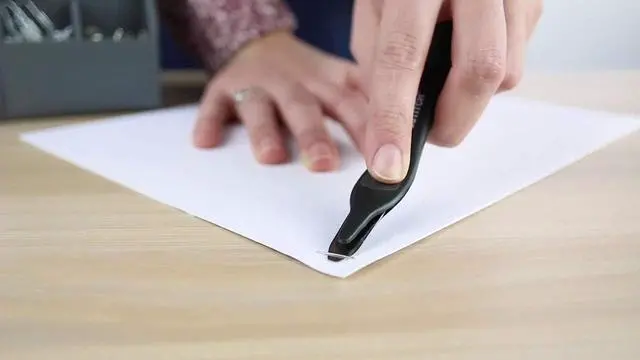 Alt view image 6 of 7 - 1InTheOffice Staple Remover Tool, Magnetic Staple Remover Stick, Easy Staple Puller Stick, "3 Pack "