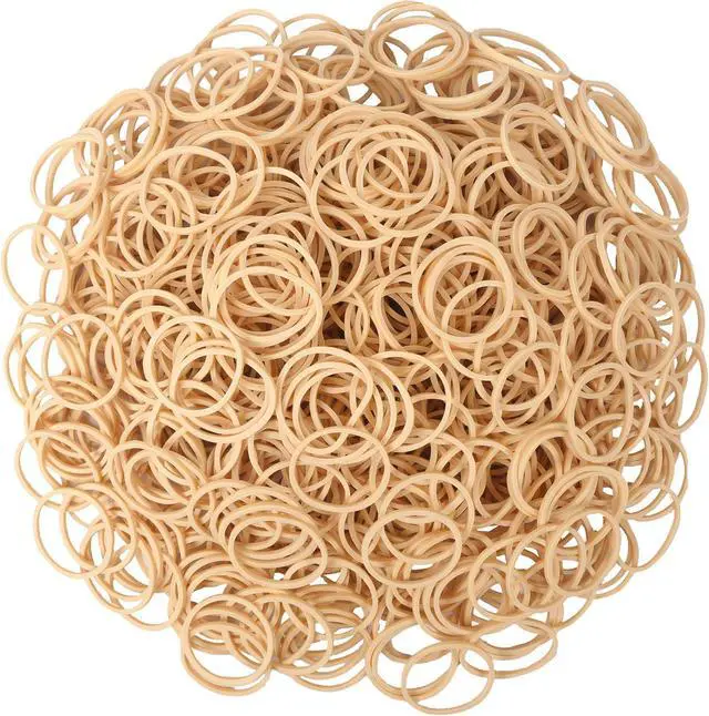 Alt view image 4 of 6 - AIWOQI Rubber Bands Size 10 Beige 760pcs 1in #10 Small Elastic Rubber Band | Strong Heavy Duty Elastic Rubber Bands for Office Supplies