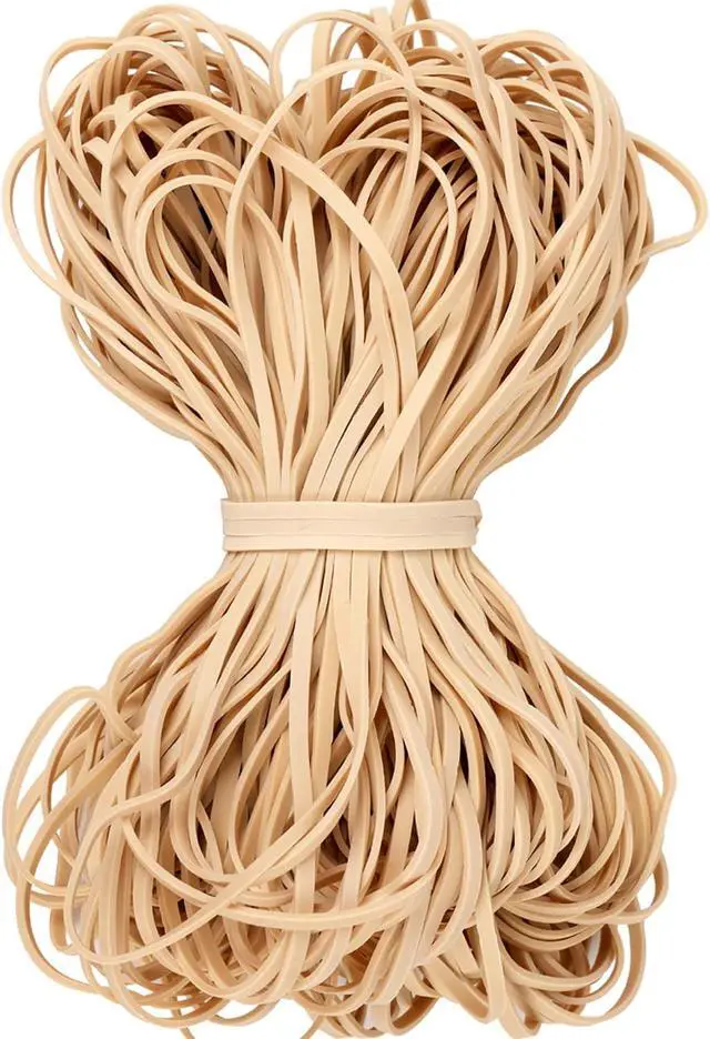 Alt view image 6 of 6 - AMUU Rubber Bands Large 120pcs Size 117B big Long Heavy Duty Elastic Bands | Rubber Band for Office Supplies Trash Cans File Folders Litter Box Large Strong Rubber Bands (7" x 1/8"