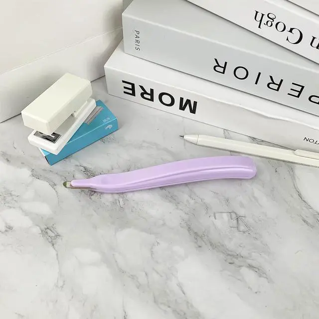 Alt view image 5 of 5 - Professional Staple Remover Tool, Magnetic Tip Design Facilitates Collection of Staples, Staple Remover Stick for Home, School, and Office, Purple