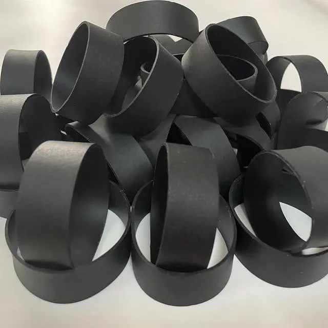 Alt view image 7 of 7 - AIWOQI Rubber Bands Size 94 Black 35pcs Heavy Duty Tactical Wide Small | Strong Black Elastic Bands for Office Supplies Survival Camping Biking Fishing #94 (3 1/2" x 3/4")