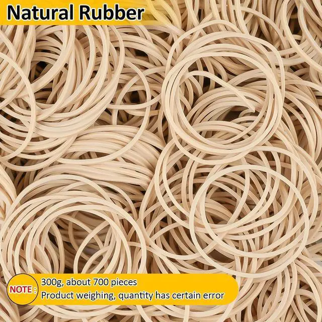 Alt view image 6 of 7 - 700 Pcs Size 16 Elastic Rubber Bands Office Supplies, Rubberbands, Brown | Reusable, High Stretch, Bundle Tie Dye, Money, File Folders, Furniture, Home Package, DIY Crafts, Hair, Multipurpose