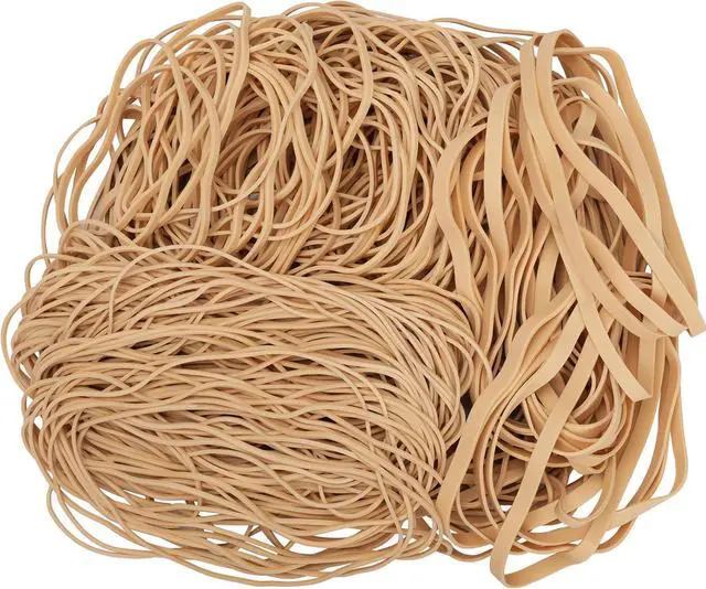 Alt view image 3 of 7 - Rubber Bands Assorted Sizes Large Rubber Bands Size 69,Size 117A,12in,4.8in | 0.5lbs Heavy Duty Big Elastic Bands for Office Supplies 4 sizes