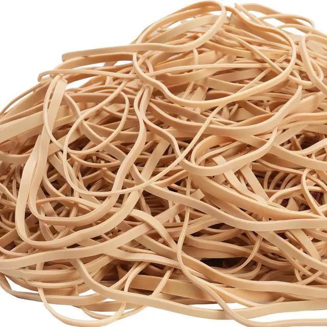 Alt view image 7 of 7 - Rubber Bands Assorted Sizes Large Rubber Bands Size 69,Size 117A,12in,4.8in | 0.5lbs Heavy Duty Big Elastic Bands for Office Supplies 4 sizes