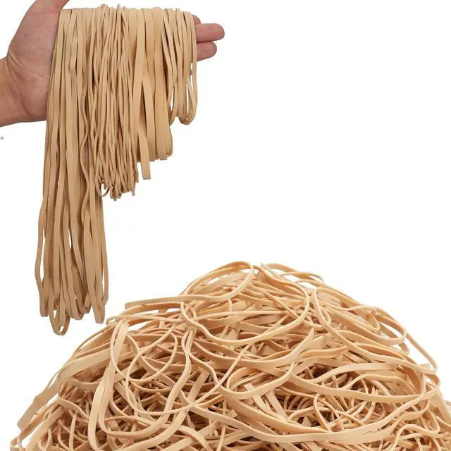 Alt view image 5 of 7 - Rubber Bands Assorted Sizes Large Rubber Bands Size 69,Size 117A,12in,4.8in | 0.5lbs Heavy Duty Big Elastic Bands for Office Supplies 4 sizes