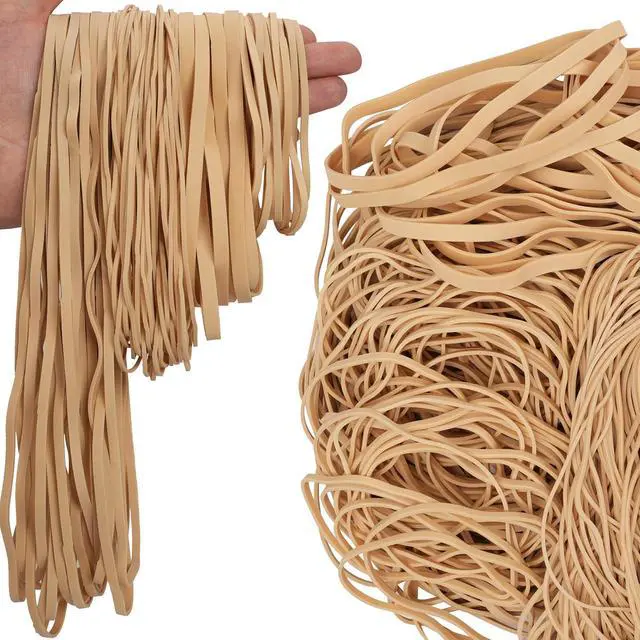 Alt view image 6 of 7 - Rubber Bands Assorted Sizes Large Rubber Bands Size 69,Size 117A,12in,4.8in | 0.5lbs Heavy Duty Big Elastic Bands for Office Supplies 4 sizes