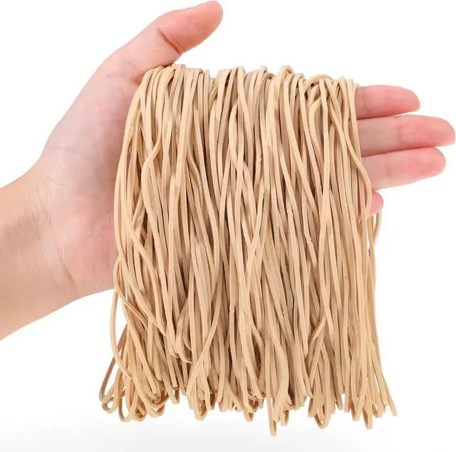 Main image of 280 Pcs Long Rubber Bands, Size #117A, 7 Inch Large Elastic Bands | 0.5 lb Pack, Stretchy Hold, for Office Supplies, Trash Cans, File Folders, Birthday, Shower Decorations, Home, School, Crafts