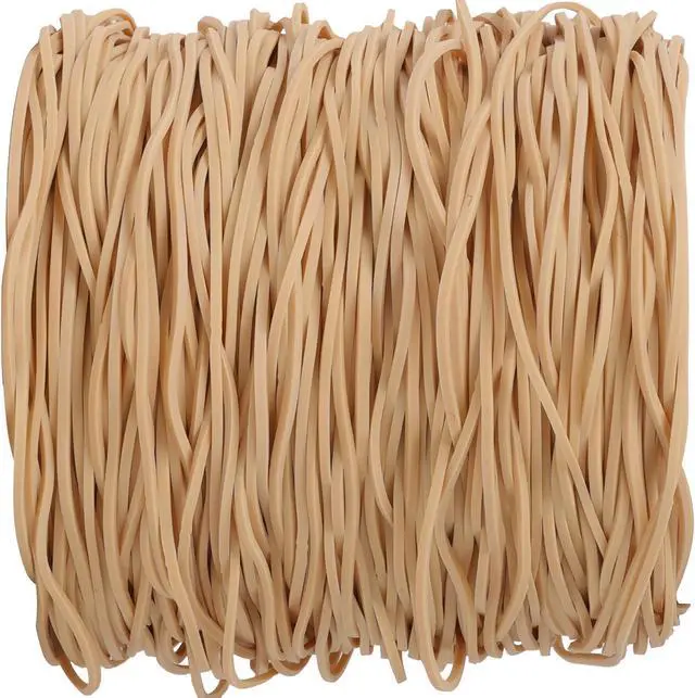 Alt view image 5 of 7 - AMUU Rubber Bands for balloon arches Size #117A 210pcs Rubber Bands Large Strong, Big Elastic Bands for Office Supplies Trash Cans File Folders Litter Box (7" x 1/16") Beige