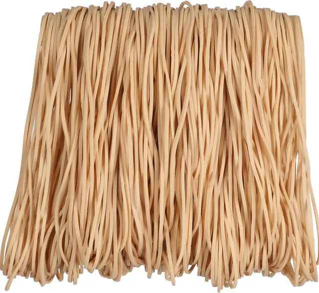 Alt view image 6 of 7 - AMUU Rubber Bands for balloon arches Size #117A 210pcs Rubber Bands Large Strong, Big Elastic Bands for Office Supplies Trash Cans File Folders Litter Box (7" x 1/16") Beige