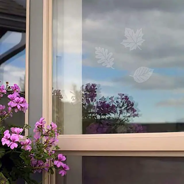 Alt view image 4 of 6 - WindowAlert Performance Series Modern Dots Anti-Collision Decal - UV-Reflective Window Decal to Protect Wild Birds from Glass Collisions - Made in the USA
