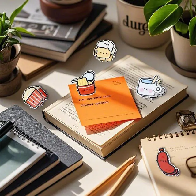 Alt view image 6 of 7 - 9PCS Cute Chip Clips, Dessert Shaped Bag Clips Kitchen Snack Bag Sealer | Airtight Seal, Food Storage, Funny Kitchen Clips for Bags, Snack Bag Clips