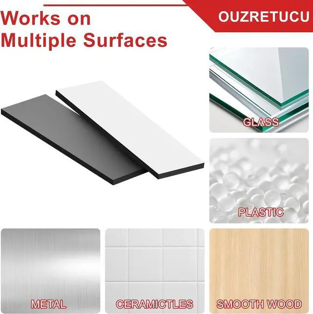 Alt view image 7 of 7 - Magnetic Strips Self Adhesive,10 Pack 3" x 3/4" (75 x20 x 2 mm) Sticky Back Magnet Tapes