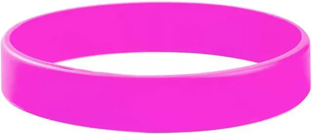Alt view image 3 of 6 - Wholesale 6pcs/pack Rubber Bracelets Silicone Wristbands for Men,Women&Teens for Party Favors,Events,Sports,Classroom Funny,Training and Office- Purple 7"