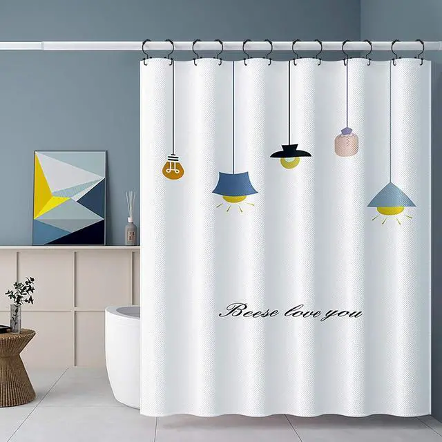 Alt view image 7 of 7 - Shower Curtain Hooks, Goowin Shower Curtain Rings, Stainless Steel Black Shower Curtain Hooks, Shower Curtain Rings Rust Proof, Free Sliding Double Shower Hooks for Shower Curtain & Liners (Black)