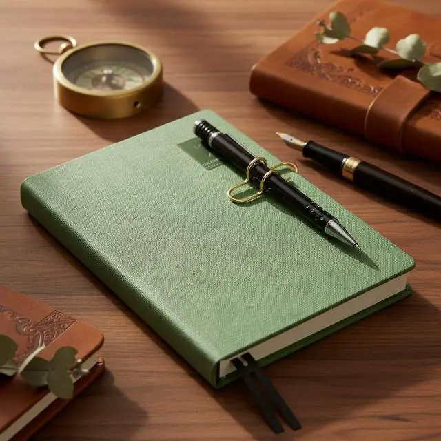 Alt view image 3 of 6 - 10Pcs Gold Metal Pen Clips, Multi Function Pen Holder Clips Bookmarks for Notebooks, Paper Clip Stationery Tool, Pencil Holders