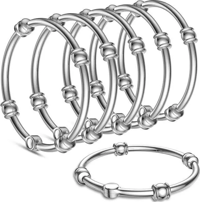 Main image of Shower Curtain Rings Hooks, Rustproof Shower Curtain Hooks for Bathroom, Decorative Metal Round Decorative Shower Curtain Rings for Shower Rod, Set of 12, Zinc Alloy, Chrome