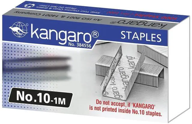 Main image of Kangaro KA101 M Staples Number 10 1 m Pack of 1000