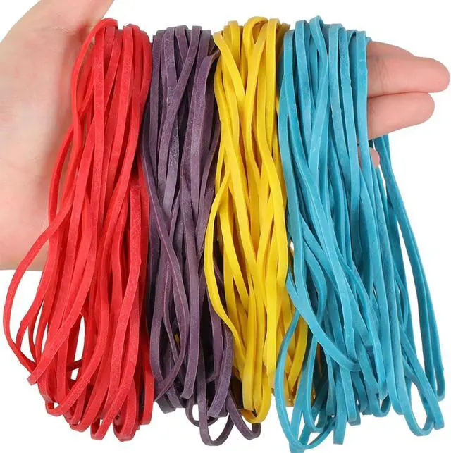 Main image of Large Rubber Bands Heavy Duty, 7 Inch, 100Pcs, Long Rubber Band