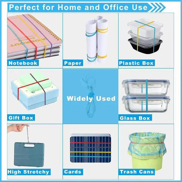 Alt view image 4 of 7 - Large Rubber Bands Heavy Duty, 7 Inch, 100Pcs, Long Rubber Band