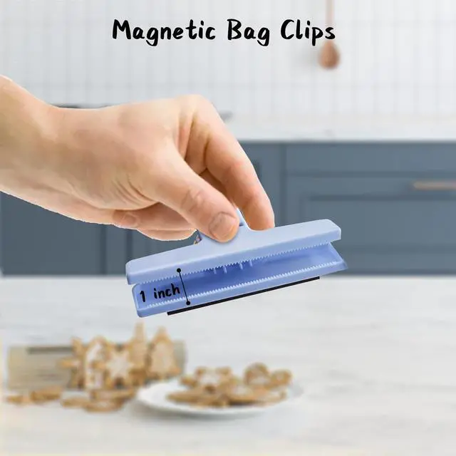 Alt view image 5 of 7 - Chip Clips, Magnetic Bag Clips, 9-Piece