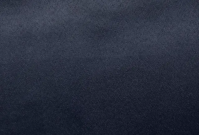 Alt view image 4 of 7 - Sun Zero Easton Energy Saving Blackout Rod Pocket Curtain Panel, 40" x 84", Navy Blue