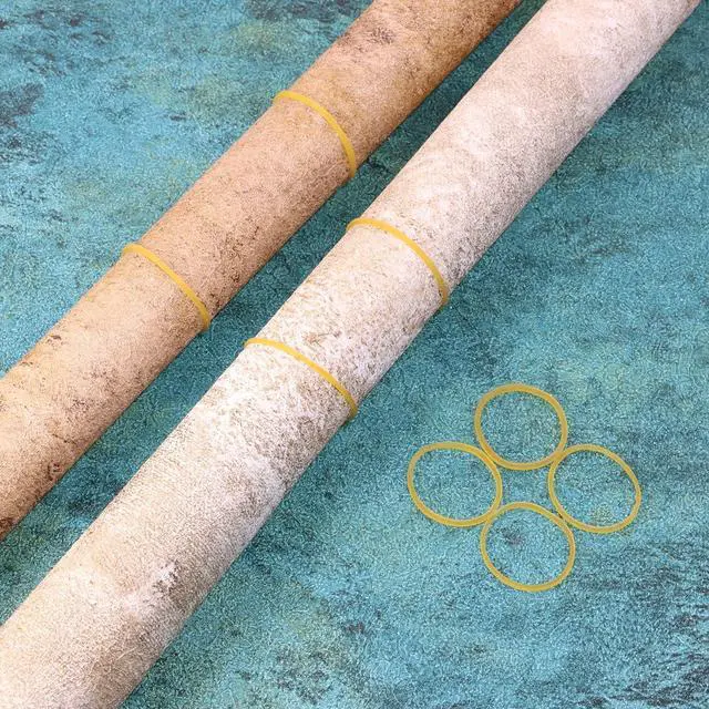Alt view image 4 of 5 - Small Rubber Bands Elastic Stretchy Bands for Bank Money Bundles Bills Cash Wrapping Newspaper Rolling Paper Cards Office Home Supplies Hair Bows Tie Dye Art Craft Project, 100PCS (25mm)