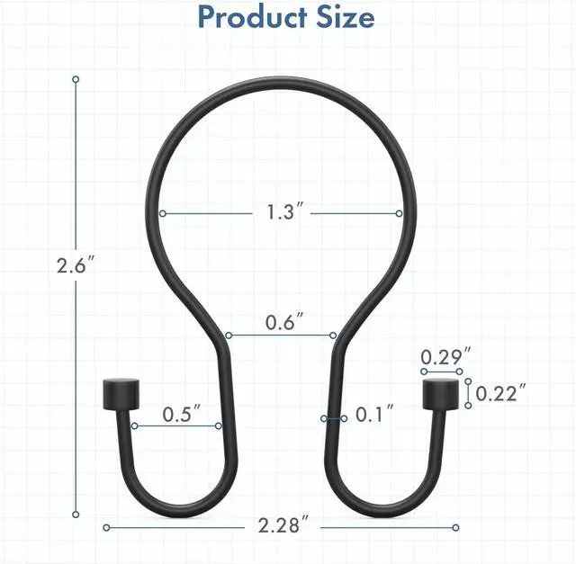 Alt view image 6 of 7 - Bathway Shower Curtain Hooks Black Shower Curtain Rings, Simple Double Hook Shower Curtain Hooks Rust Proof, Smooth Sturdy Metal Shower Hooks for Shower Curtain Rod, 12Pcs Shower Rod Hooks