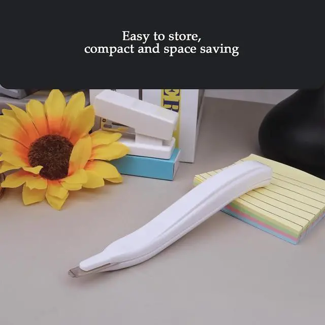 Alt view image 5 of 5 - Magnetic Staple Remover, Ergonomic Design Staple Puller Remover Tool, Easy Staple Extraction, White, Suitable for Office, School, Home
