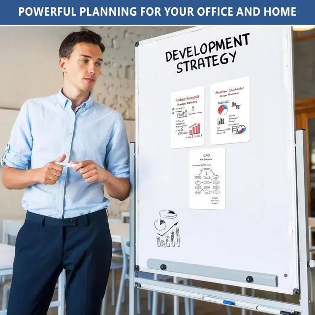 Alt view image 7 of 7 - Small Magnetic Whiteboard for Fridge 5x7 in - Dry Erase Board for Refrigerator - Small Magnet List for Frig - Magnetics White Board Sheet - Fridge List Magnet - Mini Magnetic Grocery Shoping